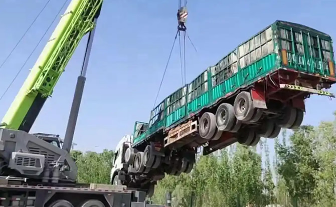 北屯道路脱困救援案例